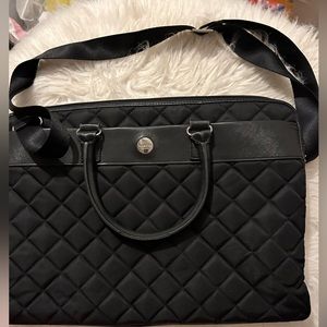 Knomo quilted laptop bag new arrivals